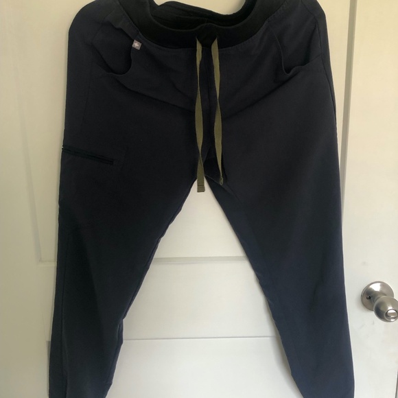 Figs Jamora Faded Navy Jogger Pants - Picture 1 of 2